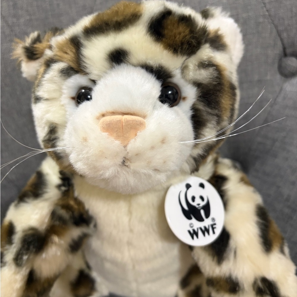 WWF Snow Leopard Plush with Sound